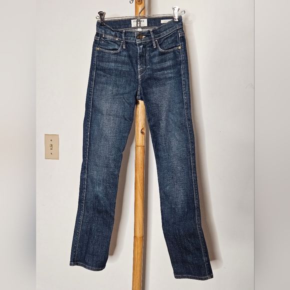 FRAME Le High Straight Leg Jeans Size 24 - Picture 2 of 6